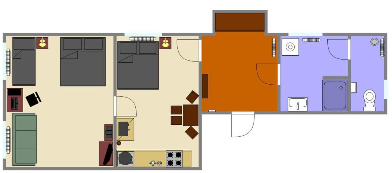 Apartman Letna Praha Eksteriør bilde